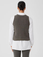 Eileen Fisher Sweaters &amp; Cardigans | Cotton Fluff Crew Neck Top Grove - Women
