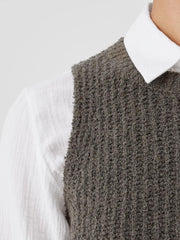 Eileen Fisher Sweaters &amp; Cardigans | Cotton Fluff Crew Neck Top Grove - Women