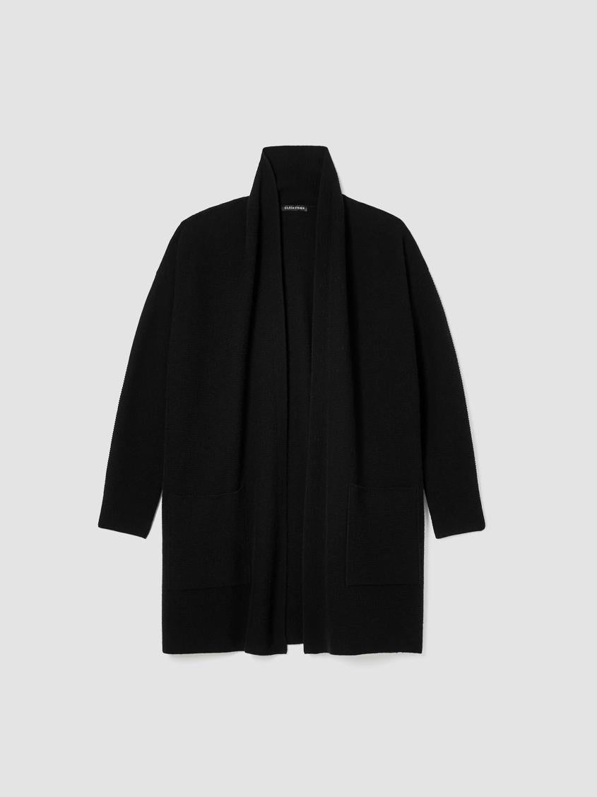 Eileen Fisher Sweaters &amp; Cardigans | Italian Cashmere Links Cardigan Black - Women