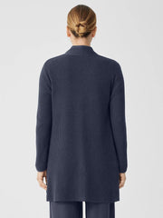 Eileen Fisher Sweaters &amp; Cardigans | Organic Linen Cotton Airy Tuck Long Cardigan Ocean - Women