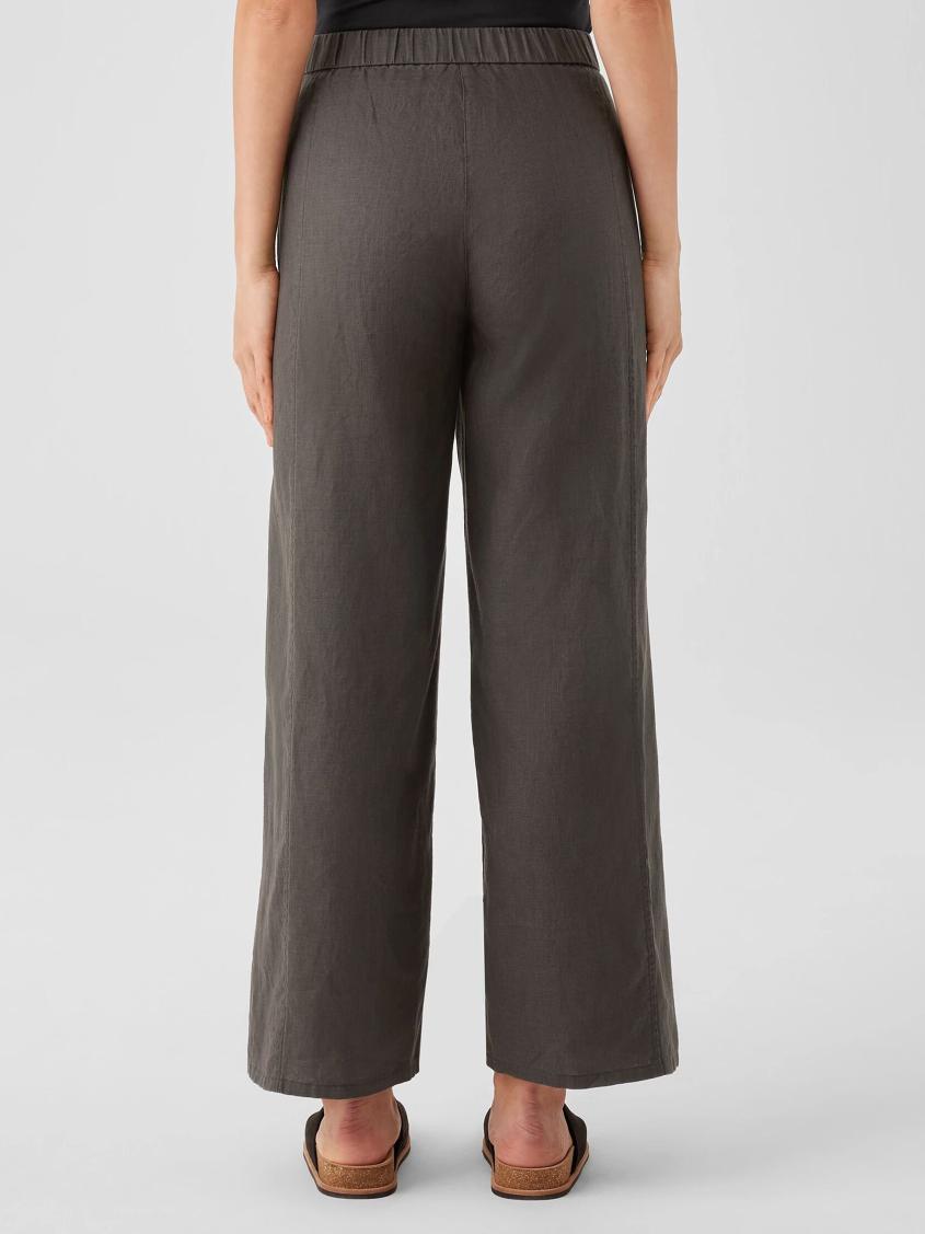 Eileen Fisher Sweaters &amp; Cardigans | Organic Linen Wide Trouser Pant Grove - Women