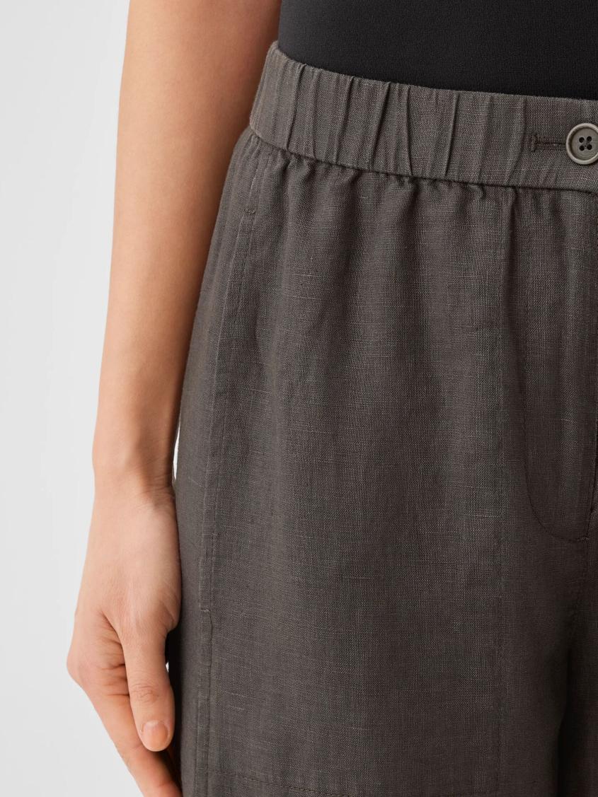 Eileen Fisher Sweaters &amp; Cardigans | Organic Linen Wide Trouser Pant Grove - Women
