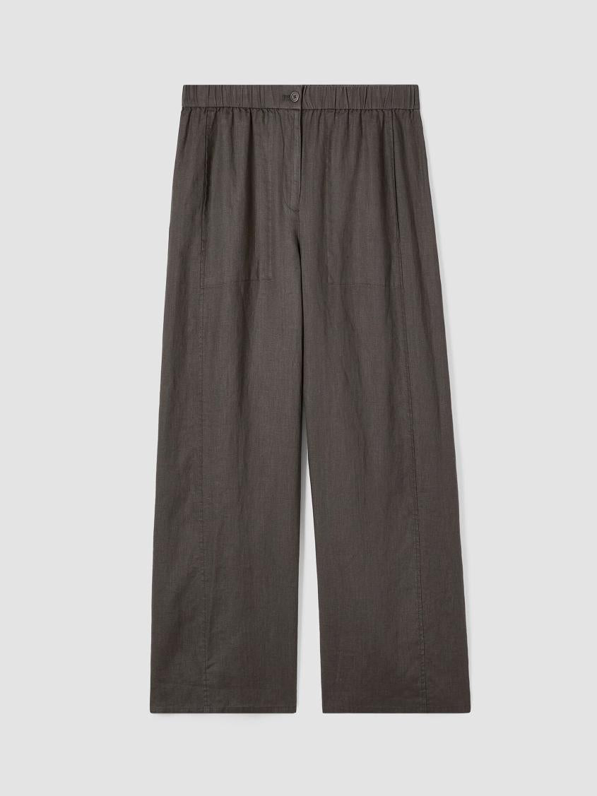 Eileen Fisher Sweaters &amp; Cardigans | Organic Linen Wide Trouser Pant Grove - Women
