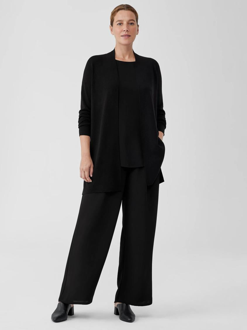 Eileen Fisher Sweaters &amp; Cardigans | Ultrafine Merino Long Cardigan Black - Women
