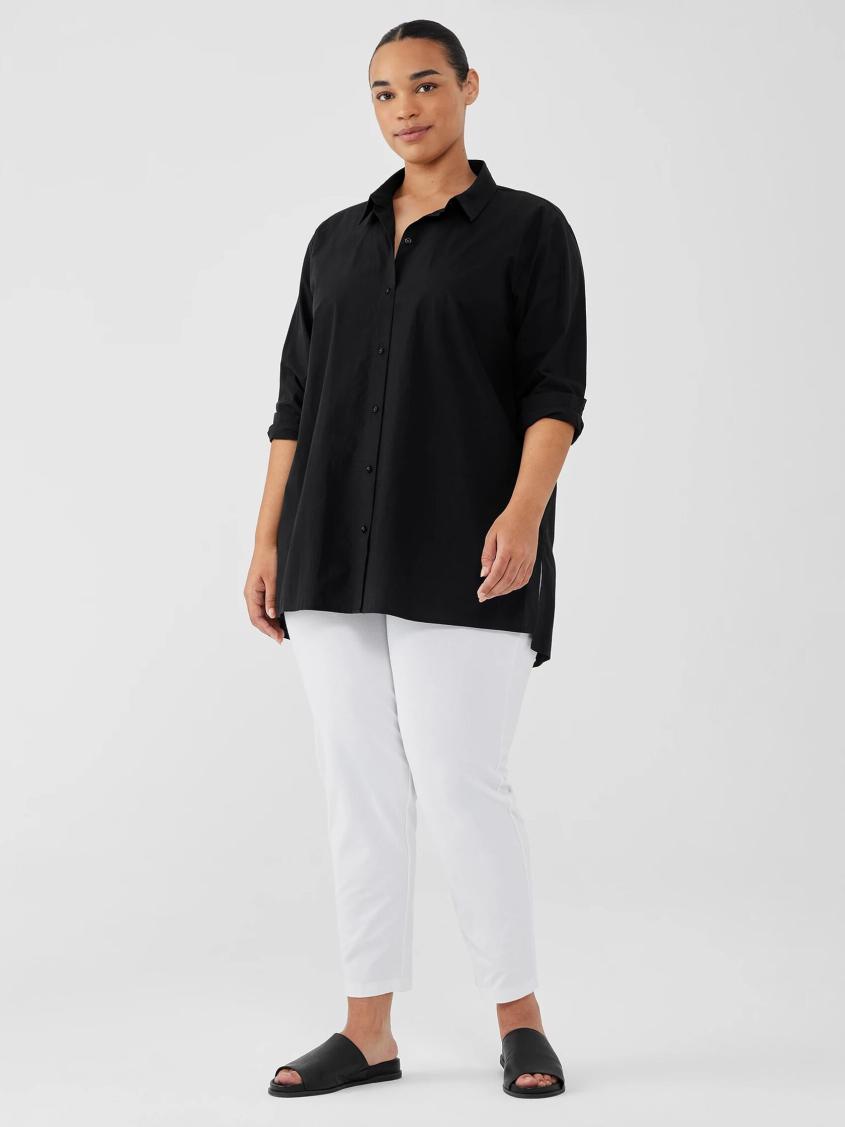 Eileen Fisher Sweaters &amp; Cardigans | Washable Stretch Crepe Pant White - Women