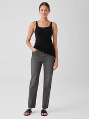 Eileen Fisher Tanks &amp; Camis | Organic Cotton Baby Rib Tank Black - Women