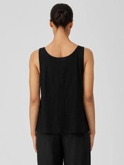 Eileen Fisher Tanks &amp; Camis | Organic Linen Jersey Tank Black - Women