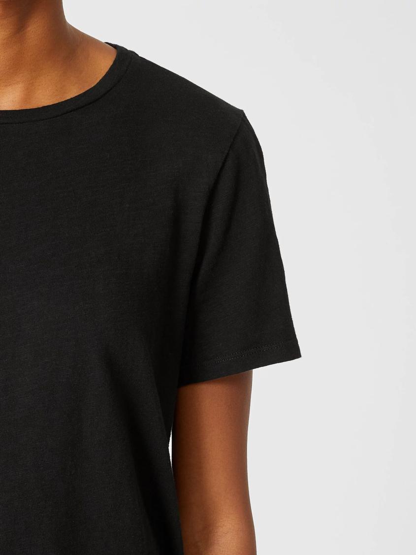 Eileen Fisher Tops &amp; Tees | Organic Cotton Slub Tee Black - Women