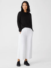 Eileen Fisher Tops &amp; Tees | Organic Pima Cotton Jersey Long-Sleeve Tee Black - Women